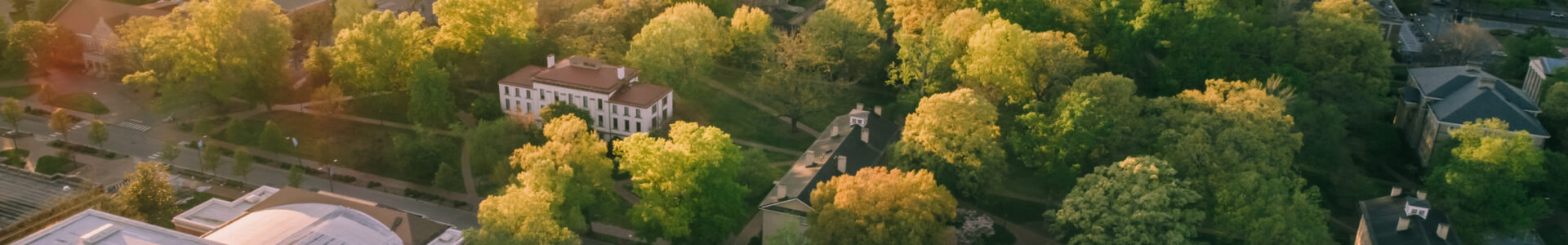 Aerial shot of UNC Campus